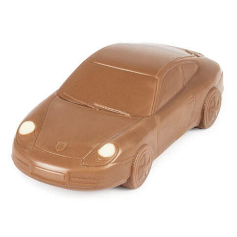 chocolate auto, chocolate porsche