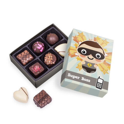 belgian pralines, gift for boss