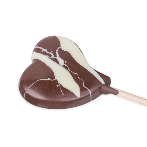 chocolate lollipop for Valentines