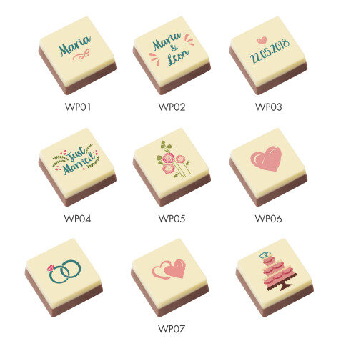 printed chocolate