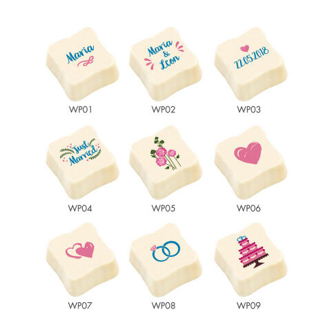 printed pralines