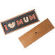 Milk chocolate letters - I love Mum