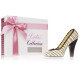 Chocolate High heel - White