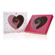 Chocolate Heart - Harmony - Ruby and dark
