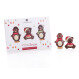 Three winter figures - Chocolate figures 