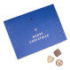 Advent Calendar Merry Christmas Blue
