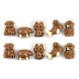 Chocolate Zoo set