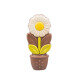 Daisy white - Chocolate flower