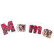 Dark chocolate letters - MAMA