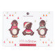 Three winter figures - Chocolate figures 