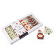 Xmas Time Crew Santas & Trees - Chocolate figures