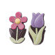 6 Little Flowers - 6 chocolate flowers