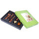 Chocolate tool set and pralines