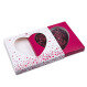 Chocolate Heart - Dark chocolate with raspberries