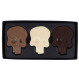 Halloween - Chocolate skulls