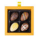 Happy Easter - 4 chocolate Easter Eggs