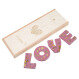 Ruby - Love - Chocolate letters