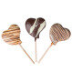 Chocolate lollipops - Hearts