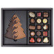 Xmas ChocoPostcard Maxi - Red - Pralines and chocolate