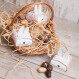 Chocolate Easter eggs in a bunny box