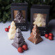 Luxury white chocolate Christmas Tree with pralines
