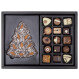 Xmas ChocoPostcard - Maxi - Gold - Chocolates