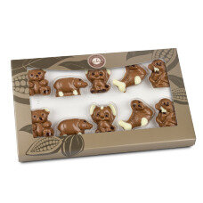 chocolate animal shapes