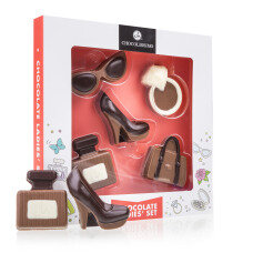 chocolate figures, vanity chocolate, chococlate for women, gift for a lady, present for a girlfriend, Valentines Day