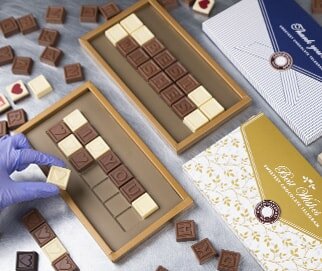 Write a chocolate message